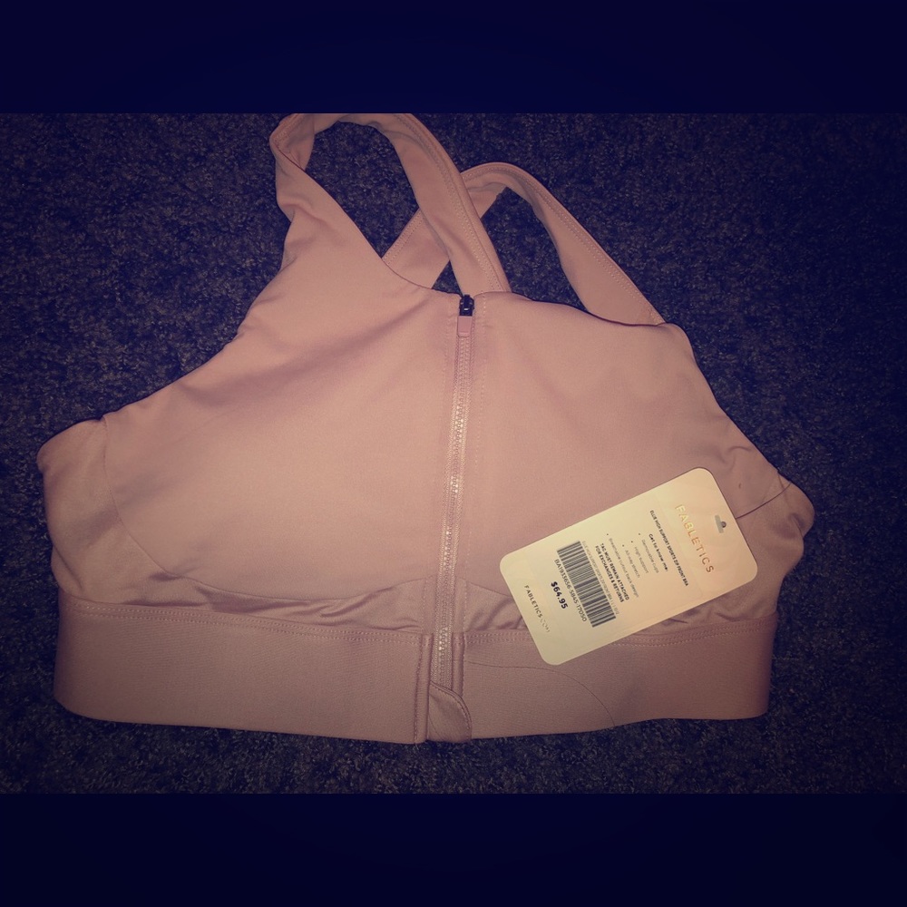 Ellie high Support sports Zip front Bra